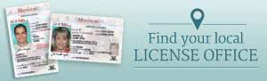 Find your local license office
